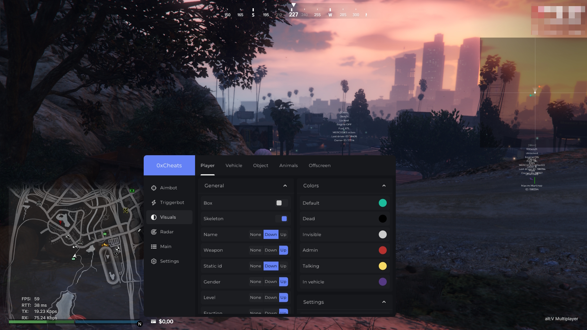 Скриншот 0xCheats